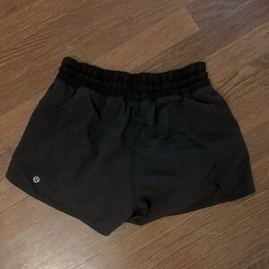 🍋🖤LULULEMON🖤🍋 Black Running Shorts